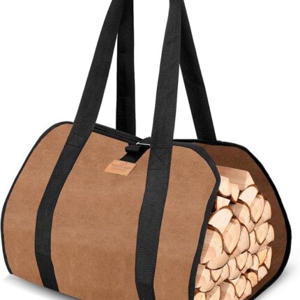 Kaminholztasche für Brennholz und Kaminholz
