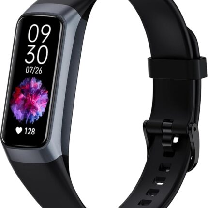 Fitness Tracker Smartwatch Herren Damen,24H Herzfrequenz- & Schlaftracking,Blutsauerstoff-Tracking, 20+