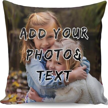 Gestalten Sie Ihren eigenen 45x45cm doppelseitigen Fotokissenbezug – EIN personalisiertes