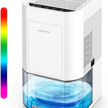 Electric Dehumidifier, 1200 ml Room Dehumidifier for Home,