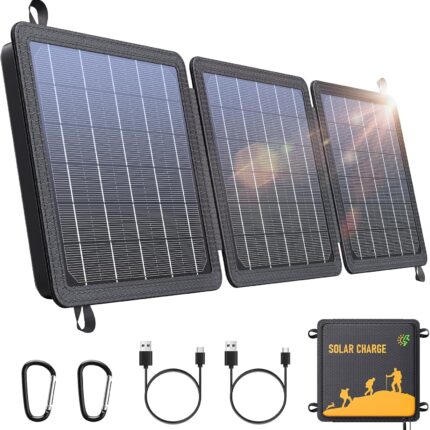15 W Solar Panel Foldable with 24% Efficiency