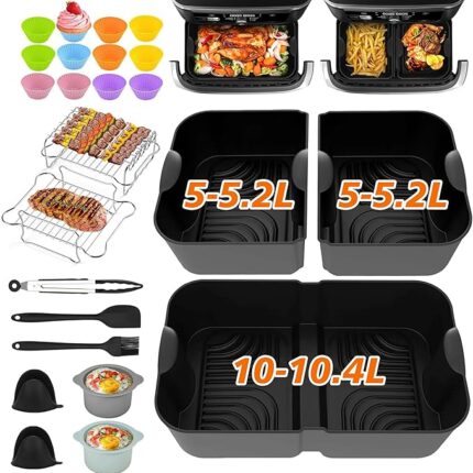 29 Stück Silikonform Heißluftfritteuse