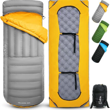Ultraleichter Daunenschlafsack