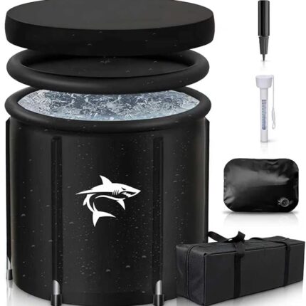 Eisbaden Tonne mit Kühlsystem