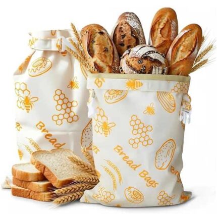 Bienenwachs Brotbeutel