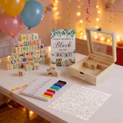 Babyparty Spiele Set
