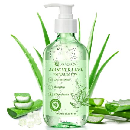 Aloe Vera Gel 300 ml - 100% Natural Aloe Vera Moisturising Cream for Face