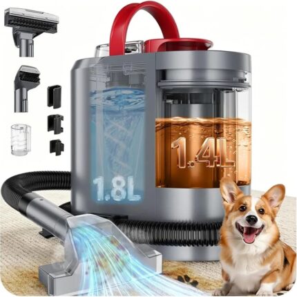 Wet Vacuum Upholstery Cleaner Device