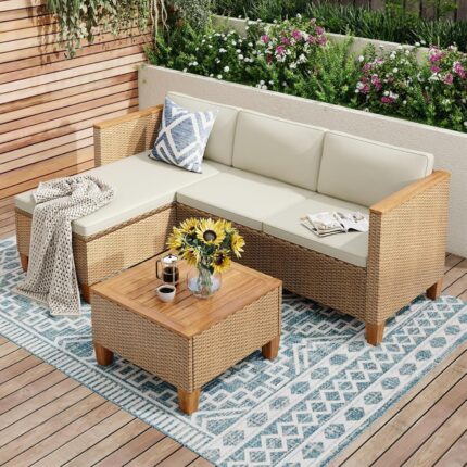 Teilig Gartenmöbel Set Balkonmöbel