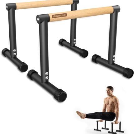 Parallettes, 32.5cm hoch – Push Up Bar & Dip Barren