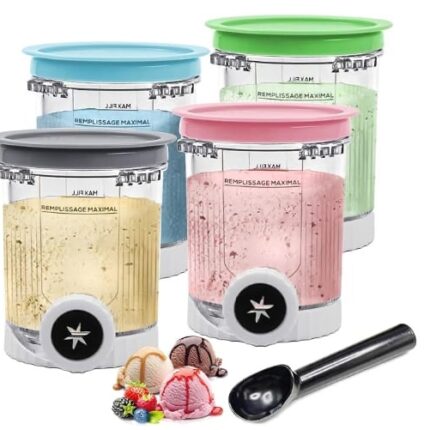 4 Stück Creami Swirl Behälter