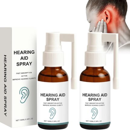 Tinnitus Relief Spray - Natural Relief Spray for Sounding Ears (Pack of 2),