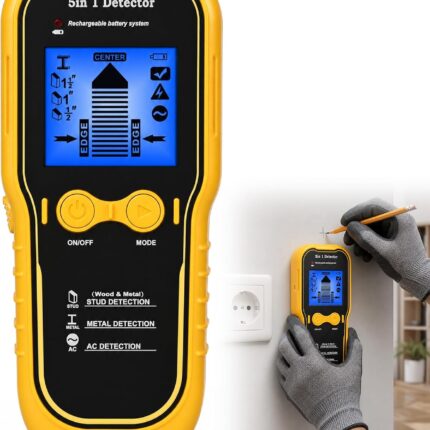 Leitungssucher Ortungsgerät 5-in-1 Wandscanner Detektor