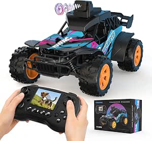 Ferngesteuerter RC‑Truck Mit 2,8‑Zoll‑Display, 60° Verstellbarer HD‑Kamera