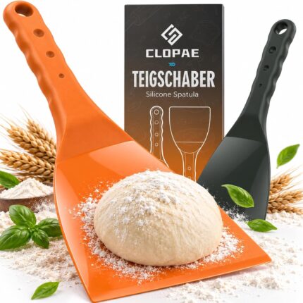 2Pcs Flexibler Teigspachtel Pizza