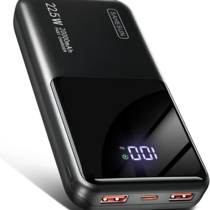 Powerbank 20000 mAh, 22,5 W Schnellladung