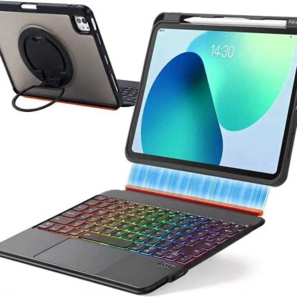 Hülle mit Tastatur für iPad