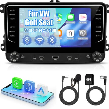 Bluetooth Autoradio mit Bildschirm