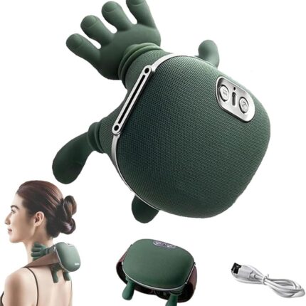 4D Bionisches Heizmassagegerät, chultermassagegeräT für Nacken