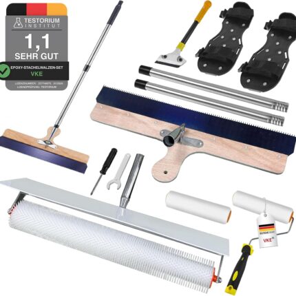 Bodenbeschichtung Entlüftungswalze Set