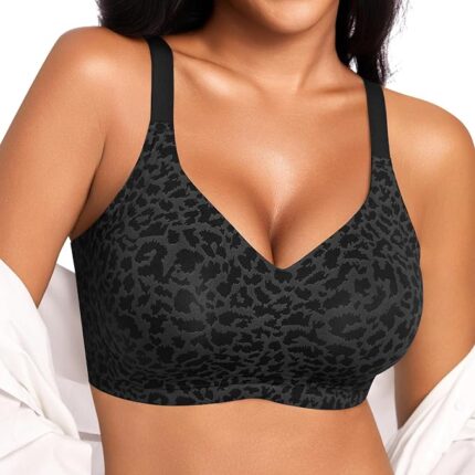 Women's Push Up Bra Without Underwire Large Breasts Strong