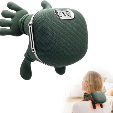 4D Shiatsu Neck Massager with Heat Function